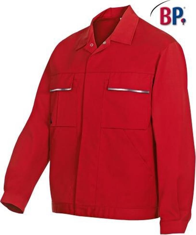 BP 1602 WERKJACK, werkjas | Rood | maat 48-50