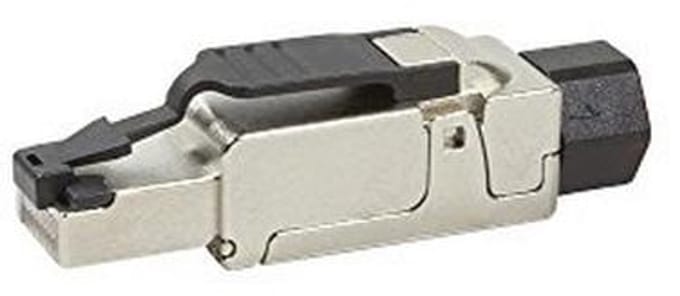 RJ45-connector Cat.6A T568A T568B voor 10 Gigabit Netwerken