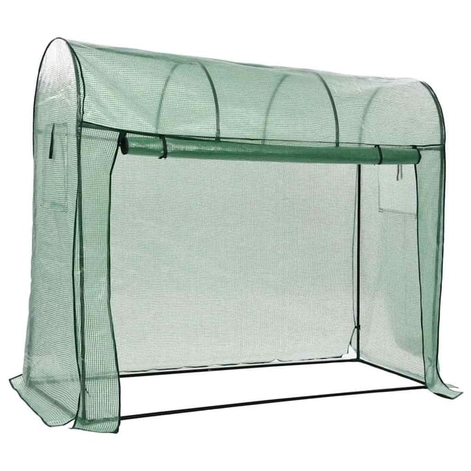 vidaXL - Tuinkas - met - ritsdeur - 200x80x170 - cm