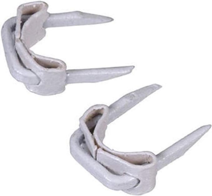 Set van 25 Witte Nietjes voor Prikborden en Displays - 5x1/2 Inch