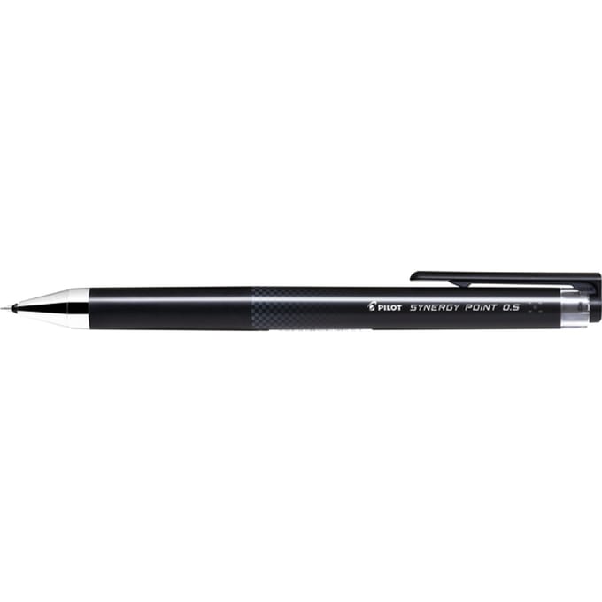 Pilot Synergy Point – Zwarte Gel Ink Rollerball pen – Fine Tip