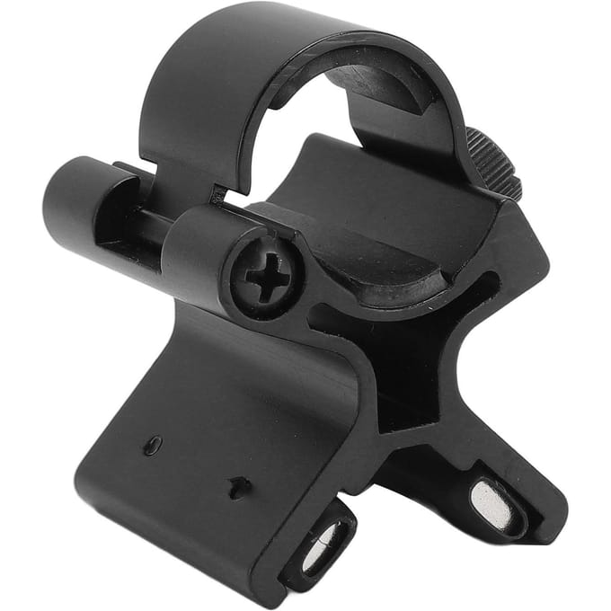 Magnetische Zaklamp Houder 24 27mm Universeel Anti-Slip Snelkoppeling Fiets Stuur Zaklamp Houder gray