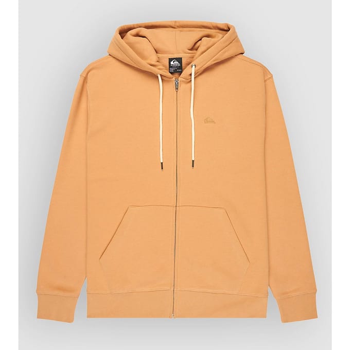 Quiksilver Salt Water Sweatshirt Met Rits Beige S Man