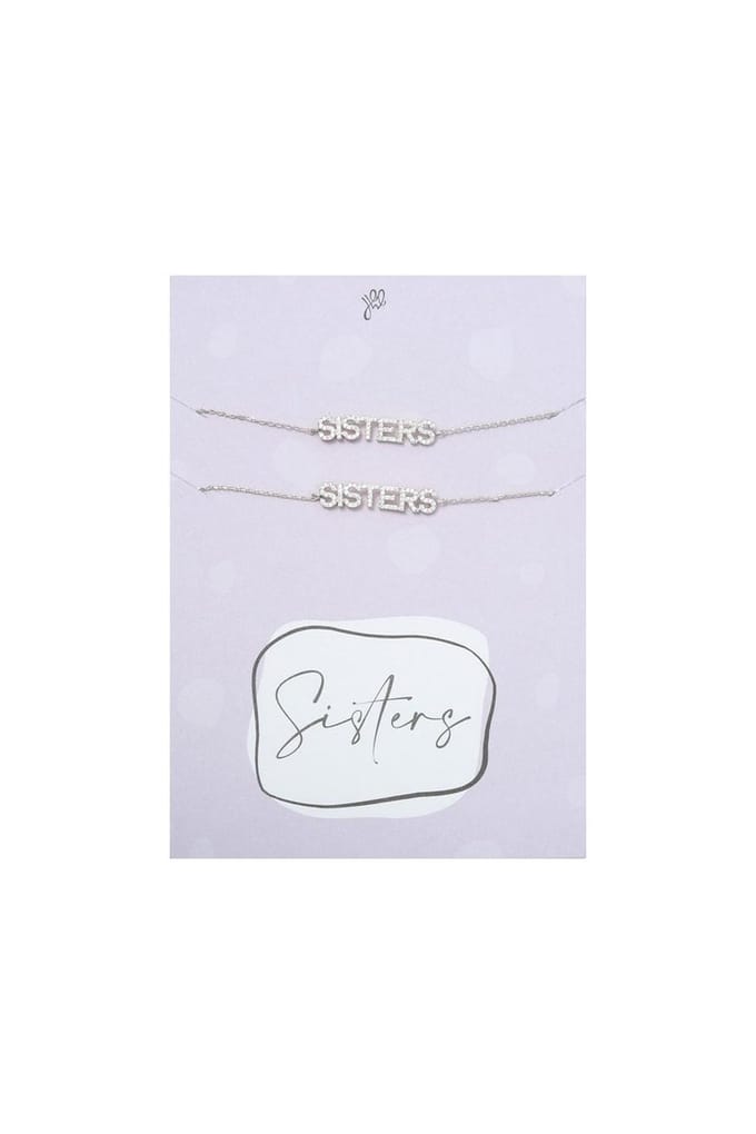 armband - zilver - rvs - sisters - cadeau tip
