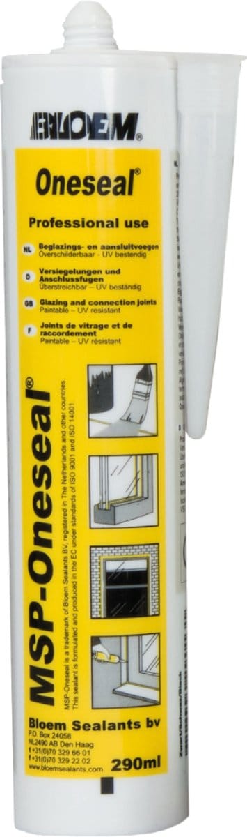 MSP Oneseal 290ml zwart anti slak