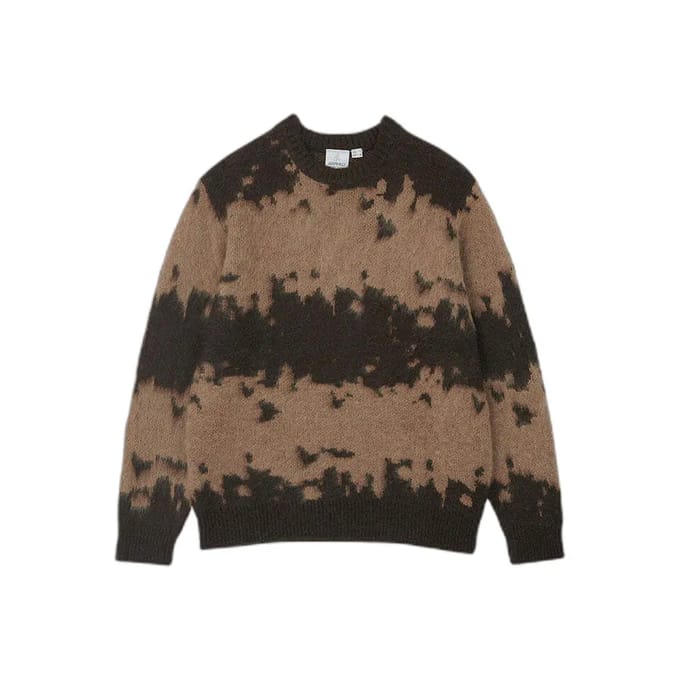 Pull in mohair met verspreide motieven Gramicci