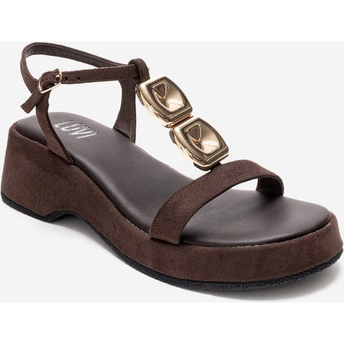 Matt Platform Sandaal