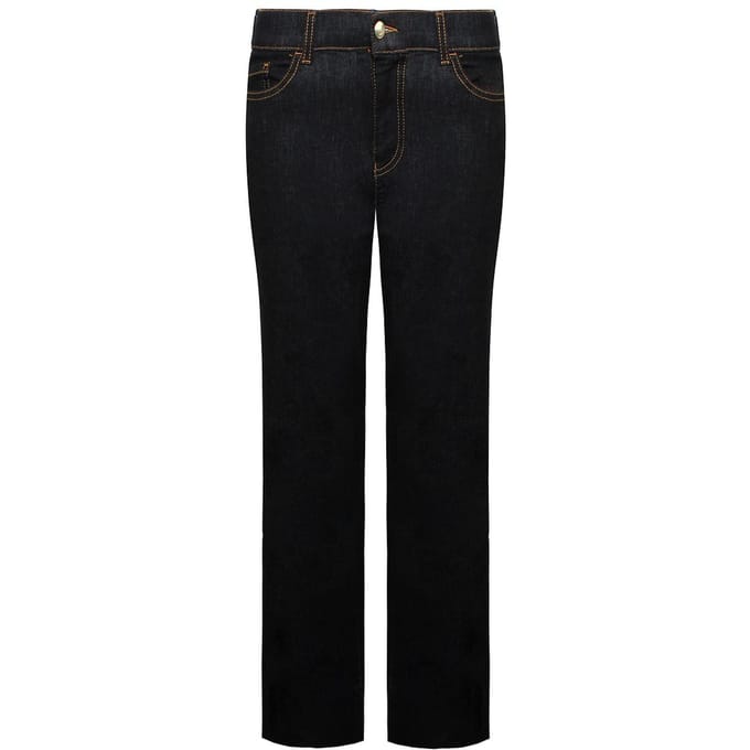 Emporio Armani Lage Taille Wijde Benen Heren Jeans