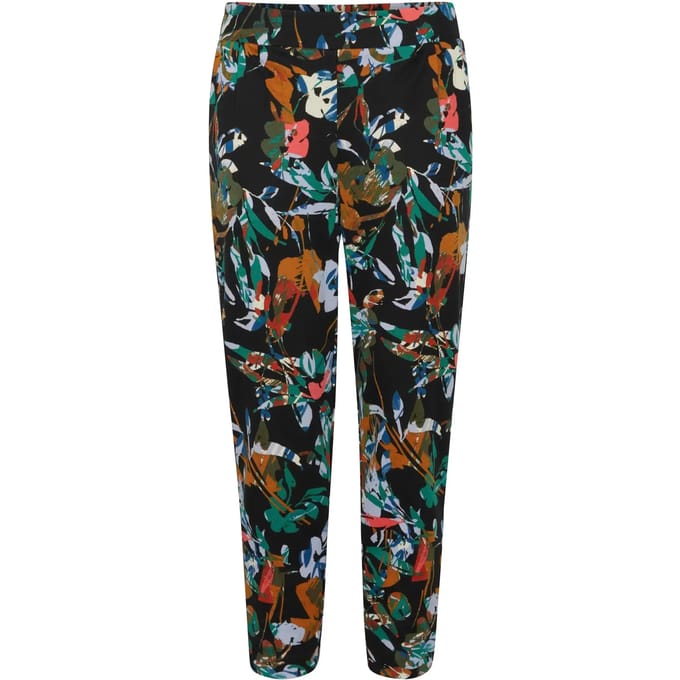 Broek met print voor dames Ichi Kate 18