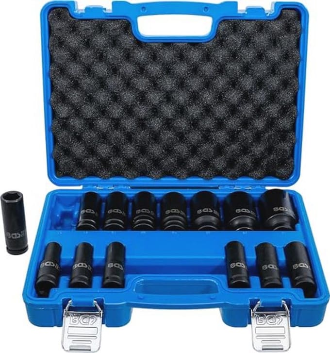 Hexagon Power Socket Set 12.5 mm | 14-delig