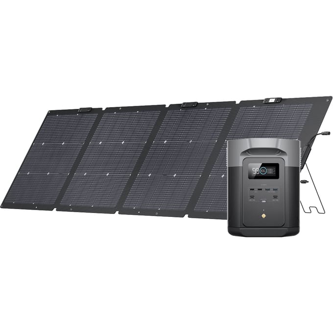 EcoFlow DELTA 2 Max Solar Generator (PV220W)
