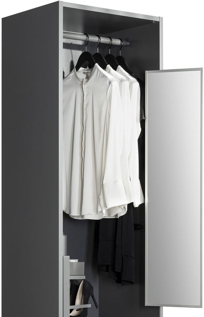 Kastspiegel uitschuifbaar 1155 x 305 mm