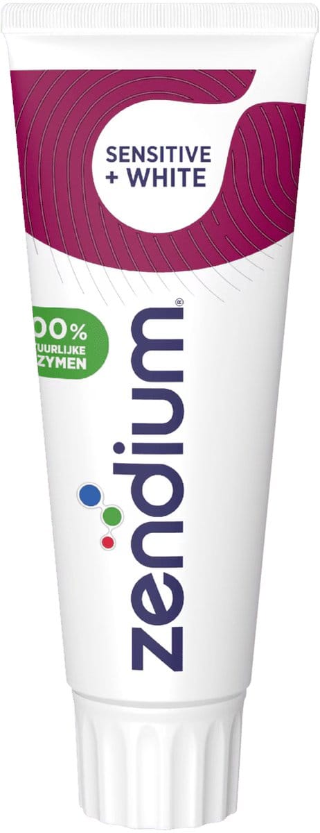 Zendium Tandpasta Sensitive+ White - 75 ml