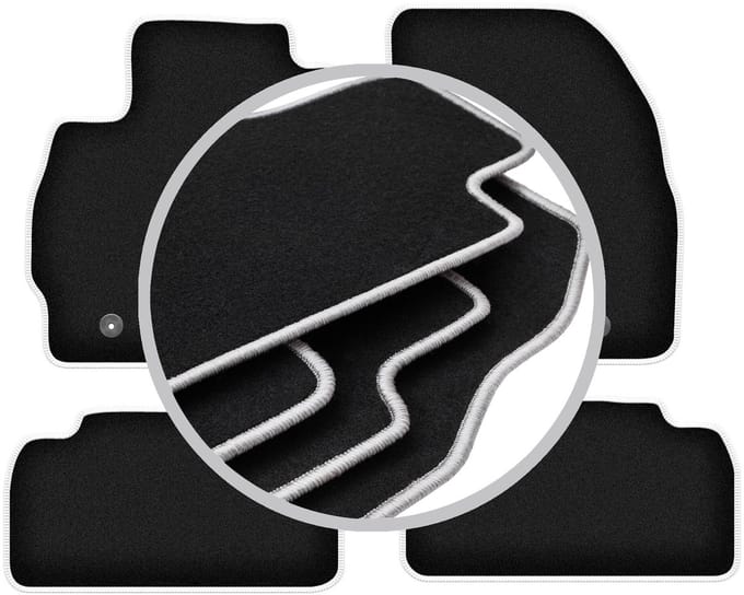 CARLUX-SILVER automatten voor: Mazda 5 II minivan (2010-)
