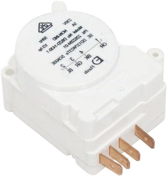 Koelkast Ontdooi Timer - Vriezer Timer - Apparaat Onderhoud - Origineel Onderdeel - 1 Stuk - Wit