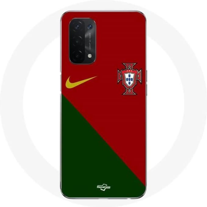 Coque - MANIACASE - Oppo A54 5G - Souple - Maillot Nike - Blanc