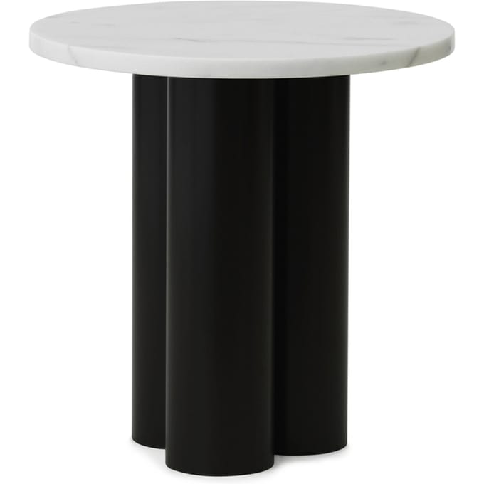 Normann Copenhagen Dit Bijzettafel - NormannCopenhagenDitWhite Carrara - brown