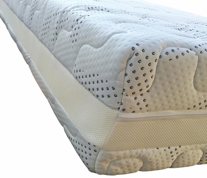 Slaaploods.nl Prince de Luxe® - 90x200 cm - Pocketvering Matras met Koudschuim - Medium - 25 cm dik