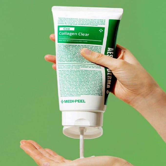 MEDIPEEL - Green Cica Collagen Clear 2.0 Jumbo - Gezichtscrème