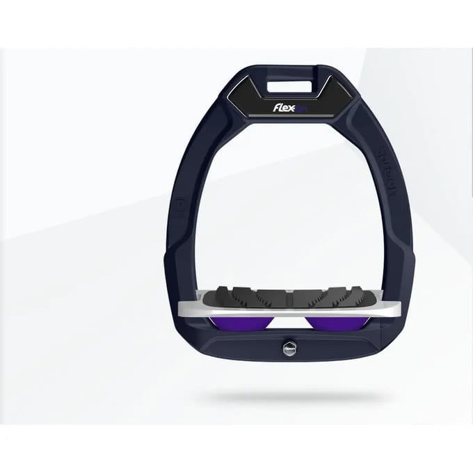Veiligheidsstijgpink met Grip Marine/Grijs/Paars Flex-On Safe-On