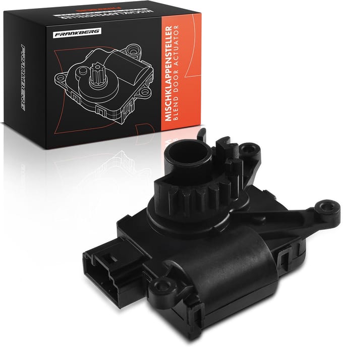Frankberg 1x stelmotor mengklep airco voor VW Golf V Touran Audi