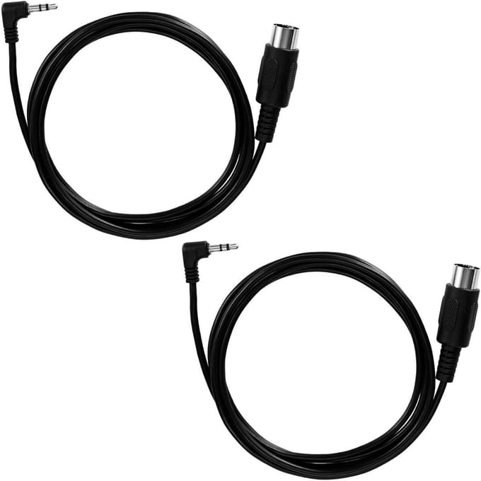 Allecto - Midi Kabel 3.5mm Trs naar 5-Pin Din - Geschikt voor Synths
