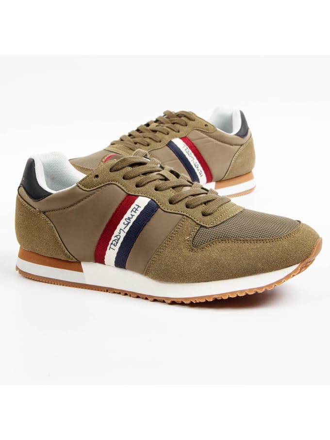 Teddy Smith tricolor sneaker voor heren