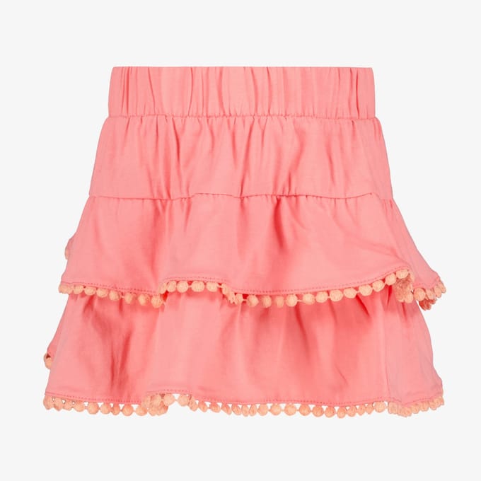 TwoDay meisjes rok met pompons roze - Maat 92