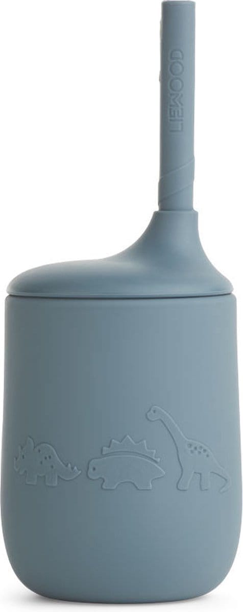 Liewood - Tuitbeker Ellis - Drinkbekers - Dino Whale Blue