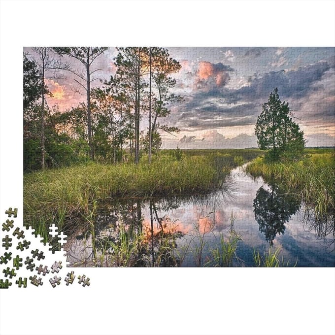 Foto Puzzel - Eigen Afbeelding - Ontspanning Creëren - Met Bonus Poster - 1000 Stukjes - Meerdere Kleuren