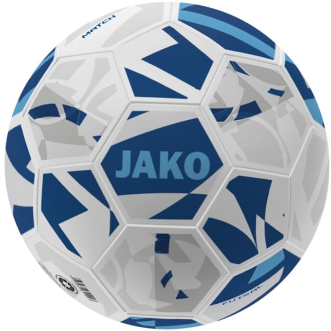 Jako Futsal Wedstrijd Voetbal - Wit / Navy / Hemelsblauw | Maat: 4