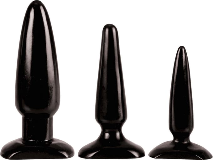 Colt Anaal Trainer Kit Buttplug - Zwart