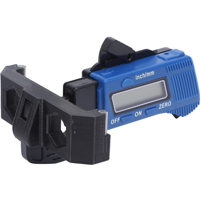 Tensiomètre de courroie de distribution 2GT Jauge synchrone Outil de mesure de force élastique Accessoires d'imprimante 3D blue