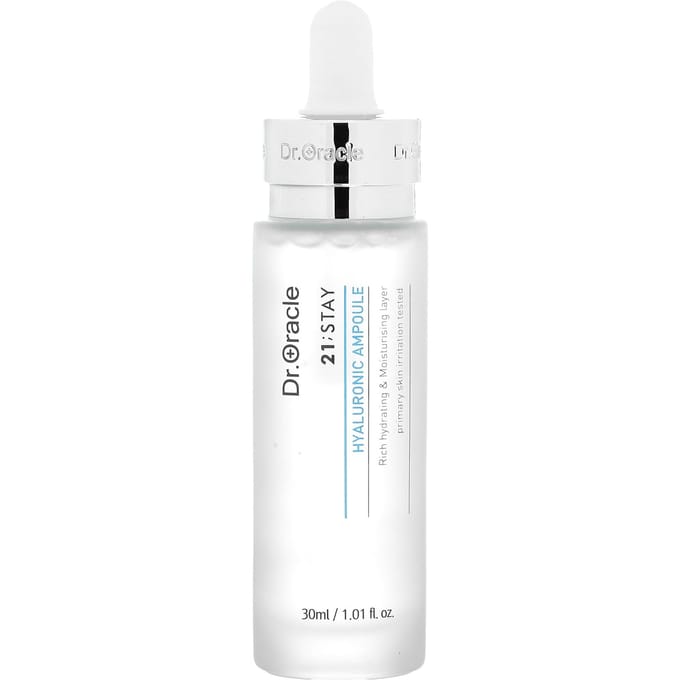 Dr. Oracle, 21;Stay, Hyaluronic Ampoule, 30ml (1.01fl oz) white