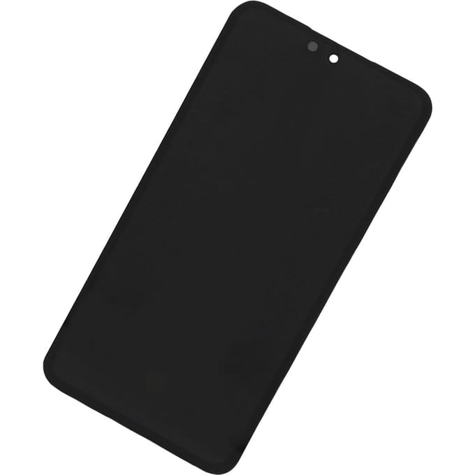 Remplacement d'écran 6,7 pouces pour téléphone S24 FE 5G S721 Assemblage d'écran tactile avec cadre Outils de réparation Support black
