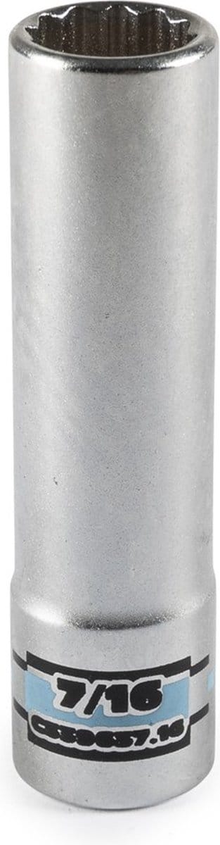 3/8'' Twaalfkants vlakke dop
