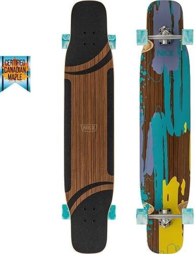 NKX Vegas Dancer Longboard Blue