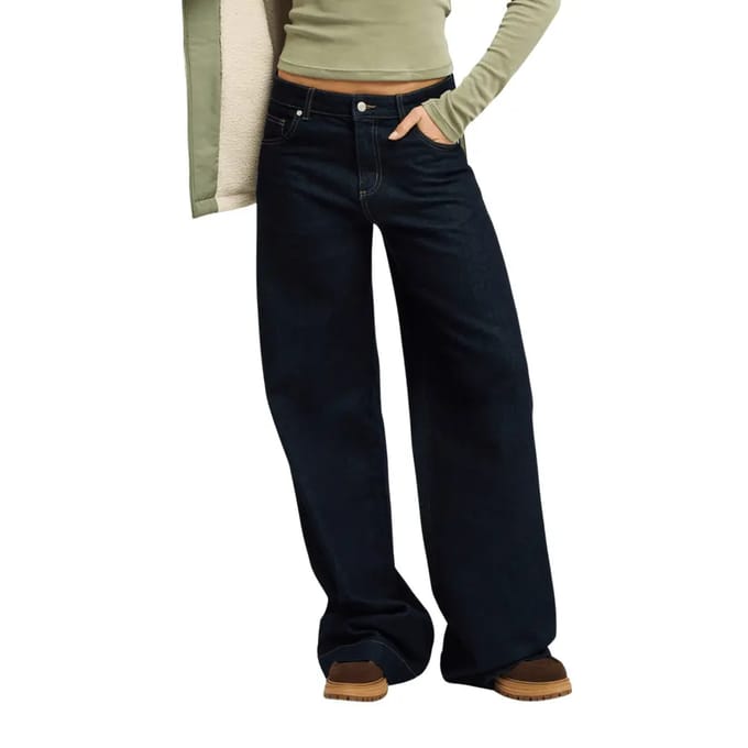 Dames Wide Leg Jeans Roxy Sun And Done