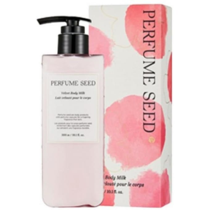THE FACE SHOP Perfume Seed Velvet Body Milk 300ml white