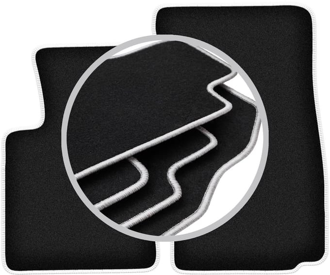 CARLUX-SILVER automatten voor: BMW Z4 E85 cabriolet (2002-2008)
