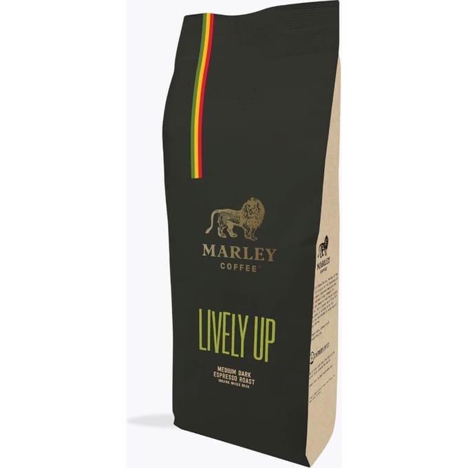 Marley Coffee Lively Up! espresso gebrand bio 1kg