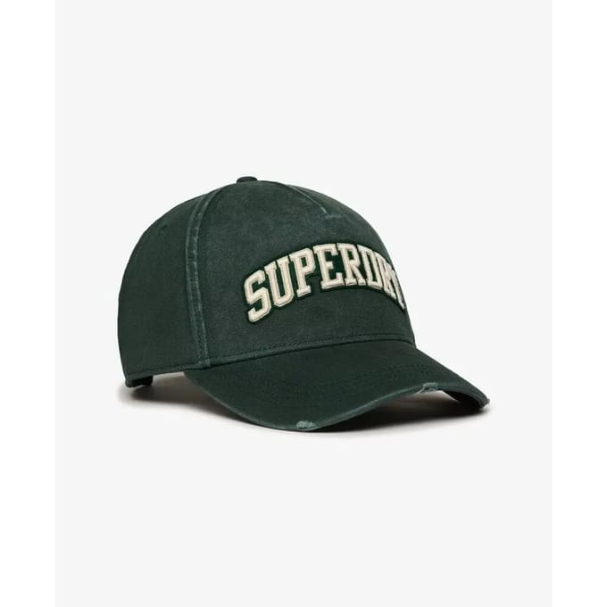 Superdry Varsity Logo Truckercap Groen