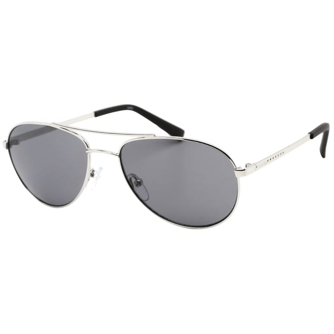 Calvin Klein zwarte lens zilveren zonnebril
