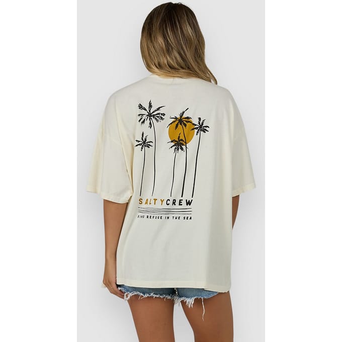 Salty Crew Palm Set Cover Up T-Shirt wit