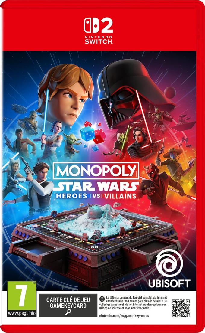 Nintendo Switch 2 Switch 2 Monopoly - Star Wars Heroes vs Villains Games