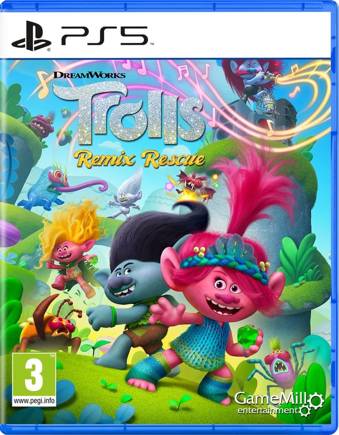 DreamWorks Trolls Remix Rescue - Sony PlayStation 5 - Action