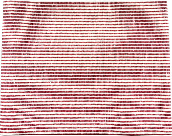Rakel tafelloper stripe red - set van 2