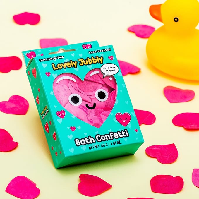 Gift Republic Heart bath confetti