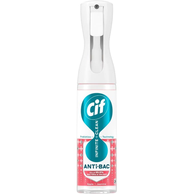 Cif Infinite Spray Anitbac Apple &amp; Jasmine 250 ml