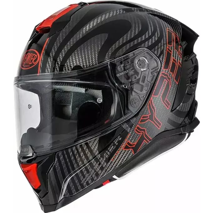 Volle motorhelm Premier Hyper Carb Ps 2
